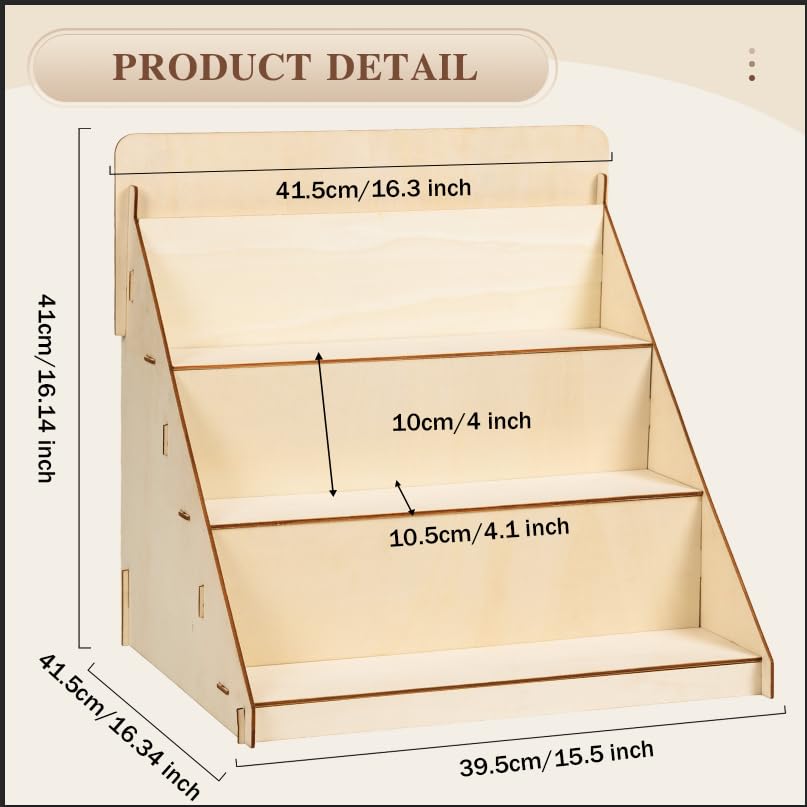 Handmade soap display stand for craft markets & shows