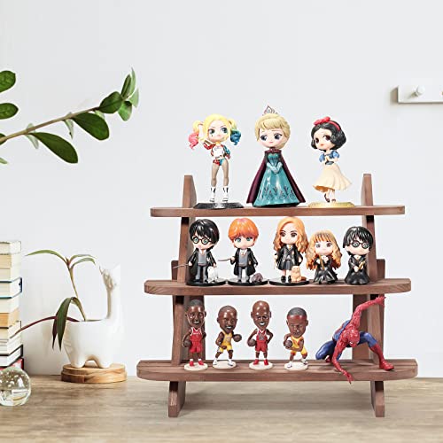 3 Tier Wooden Earring & Ring Holder Display Stand