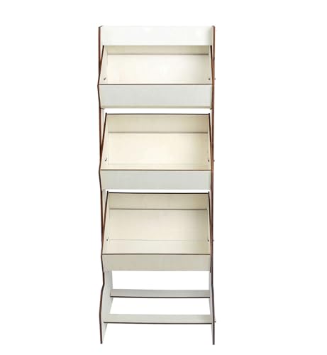 Handmade 3-Tier Wooden Basket Soap Display Rack
