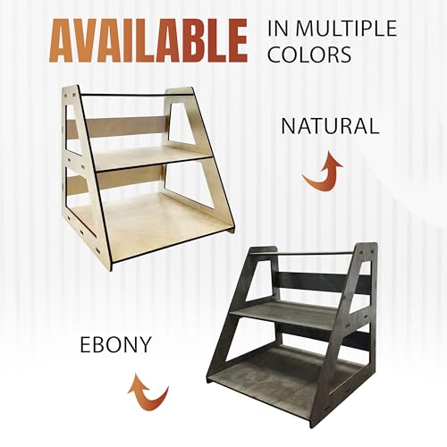 Portable 3-Tier Display Stand for Handmade Soaps