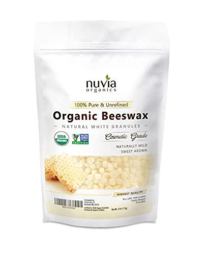 Organic USA White Beeswax Soap, 4 Oz