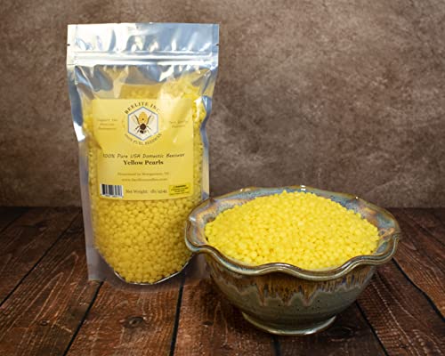 1lb USA Beeswax Pearls for Cosmetics