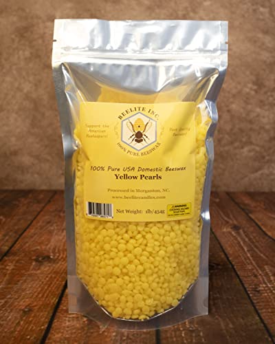 1lb USA Beeswax Pearls for Cosmetics