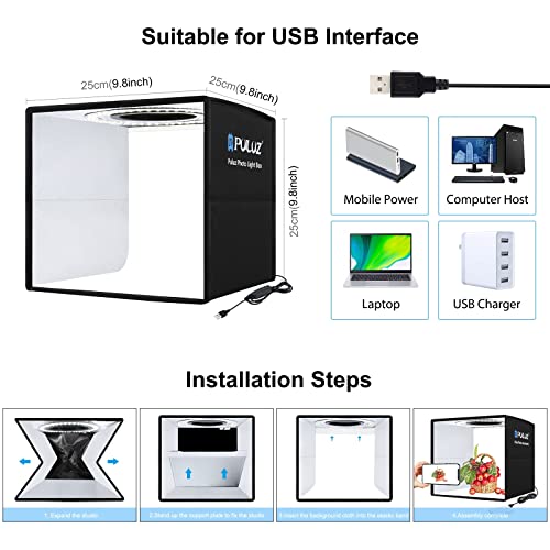 Portable Light Tent Kit for Professional Photography Shooting