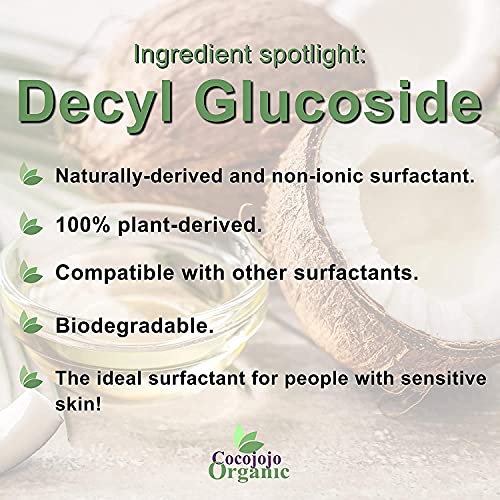 Bulk Gallon Decyl Glucoside Surfactant for DIY Skin Care