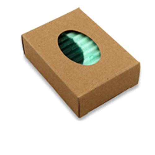50 Pack Oval Window Soap Boxes - Eco-Friendly