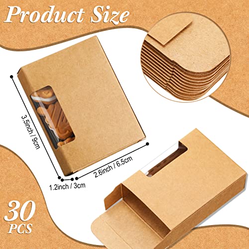 Kraft Window Soap Boxes for Packaging Homemade Soap