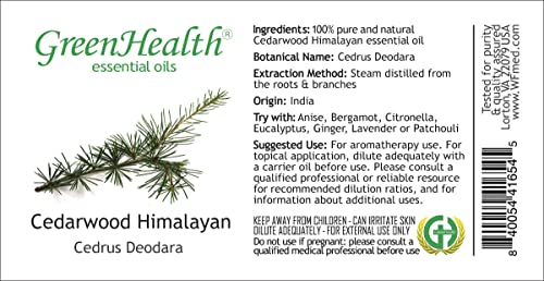 Cedarwood Himalayan Essential Oil - 8 fl oz Bottl