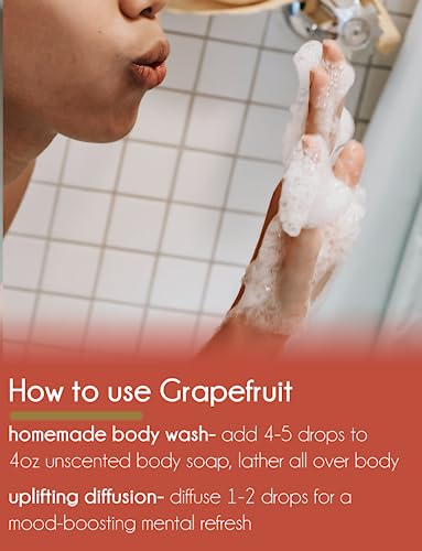 16 oz Aluminum Bottle Grapefruit Essential Oil - Pure