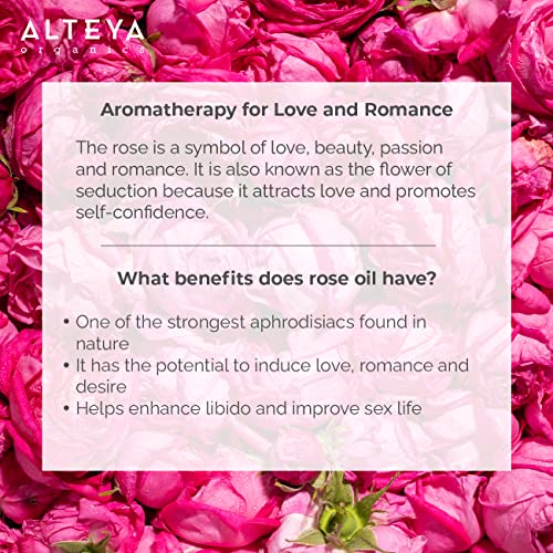 Alteya Organics Pure Certified Organic Bulgarian Rose Otto Essential Oil