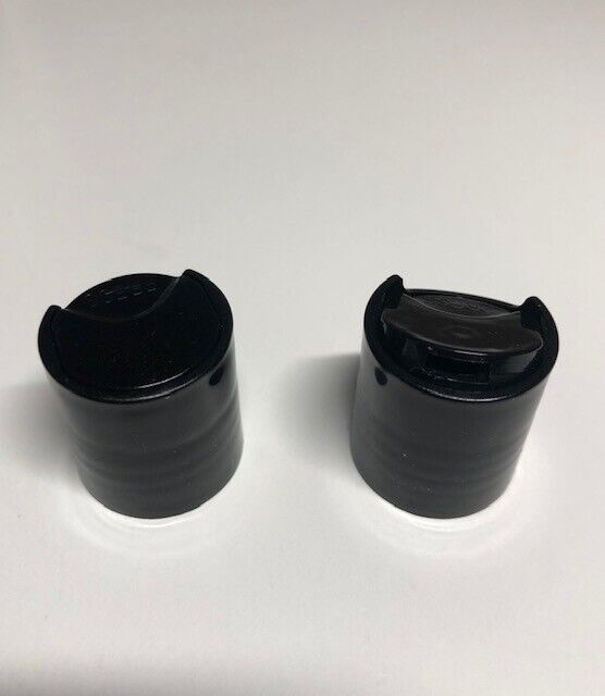 500 Silver PET Plastic Bottles with Disk Cap