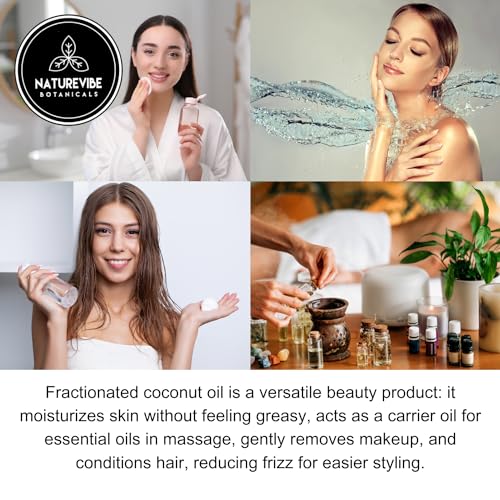 Pure Fractionated Coconut Oil - 32oz Bottle