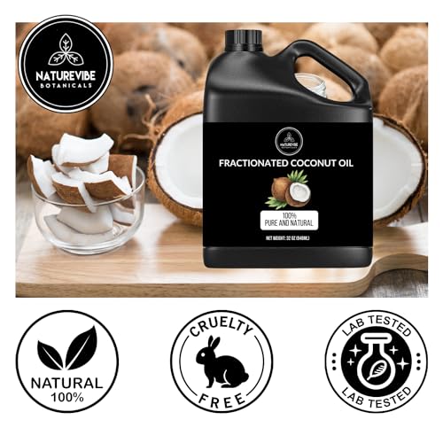 Pure Fractionated Coconut Oil - 32oz Bottle