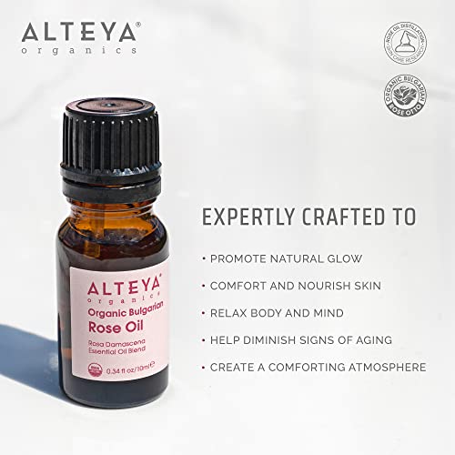 Alteya USDA Organic Bulgarian Rose Essential Oil Blend