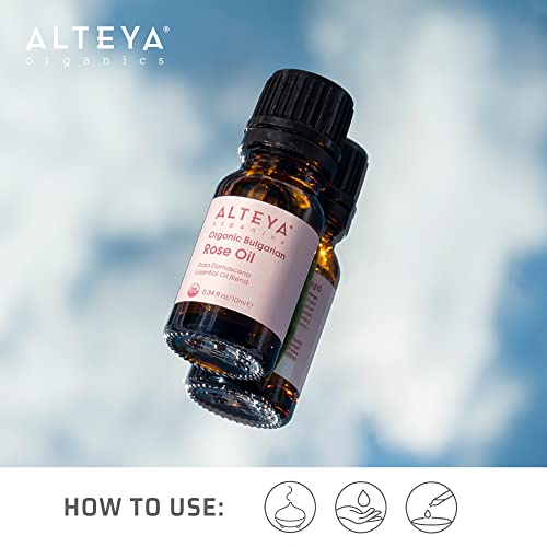Alteya USDA Organic Bulgarian Rose Essential Oil Blend