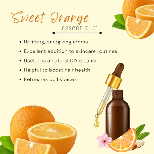 100% Pure Sweet Orange Essential Oil, 32 fl oz
