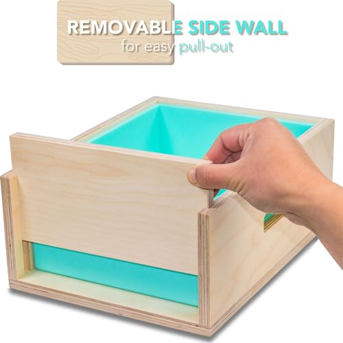 Flexible Silicone Soap Mold for Extra Large Bars