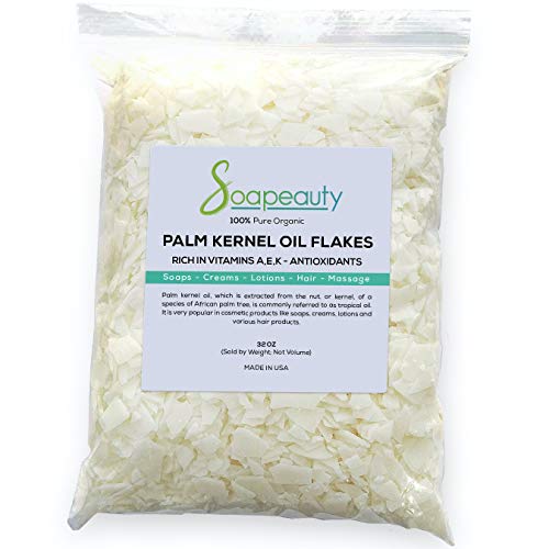 Pure Unrefined Palm Kernel Oil Flakes for Soap Making