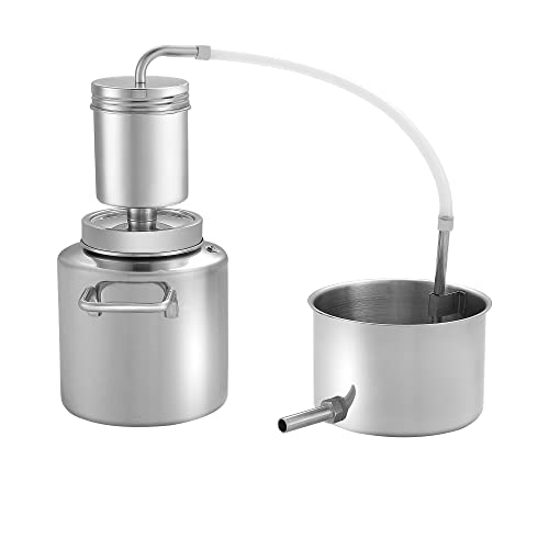 KD5 Stainless Steel Hydrosol Maker, Essential Oil Distiller