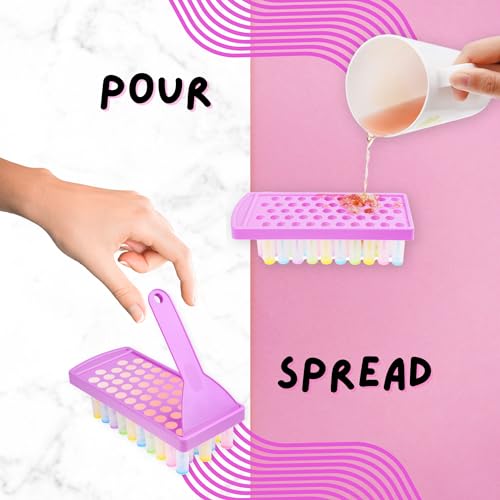 15mm Lip Balm Filling Tray & Spatula Set
