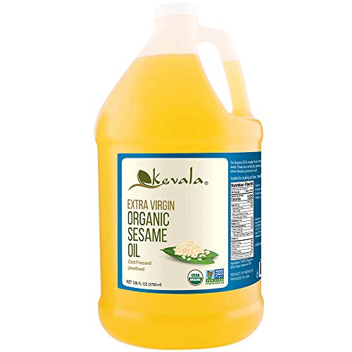 Organic Extra Virgin Sesame Oil - 1 Gallon