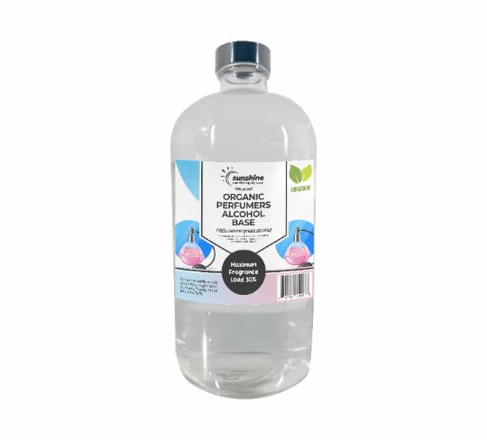 Organic Perfumers Alcohol for Perfume Making, 8oz Bottle