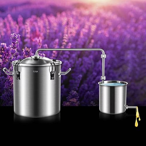 Stainless Steel Essential Oil Distiller, Steam Distillation - 3 Gal