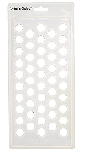Lip Balm Tube Filling Tray - Silicone - Round