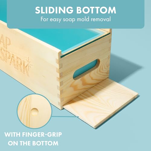 XL Soap Making Kit with Silicone Molds & Tools