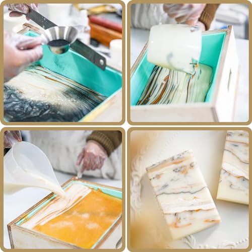 Flexible Silicone Soap Mold for Extra Large Bars