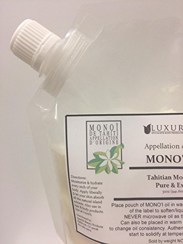 32oz Monoi de Tahiti Oil - 100% Natural