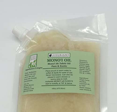 32oz Monoi de Tahiti Oil - 100% Natural