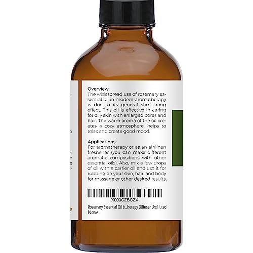 Rosemary Essential Oil - 4 oz | Hair Growth