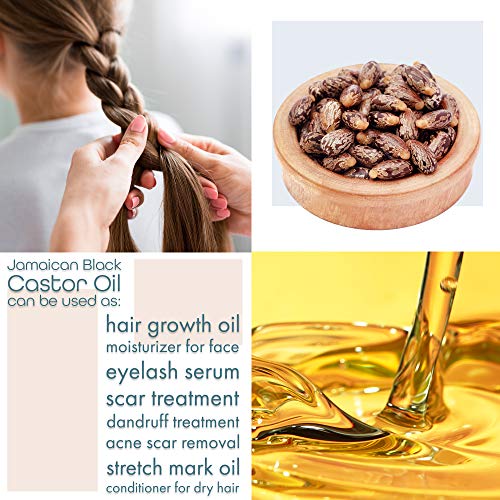 Organic Jamaican Black Castor Oil Hair Growth Products
