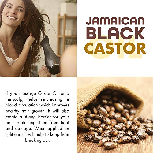 Organic Jamaican Black Castor Oil Hair Growth Products