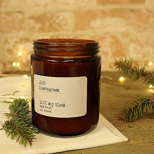 Amber Glass Jars for Body Butter and Creams