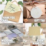 Plantable Seed Paper Sheets - 10 Pack
