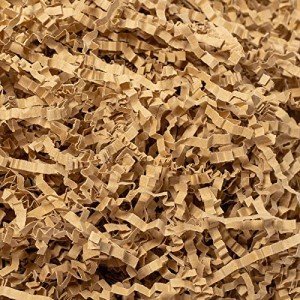 Brown Crinkle Cut Paper Shred for Gifts