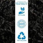 Black Crinkle Cut Paper Shred Filler - 2 LB