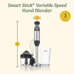 Stainless Steel Variable Speed Hand Blender