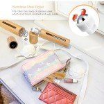 12-Piece Bamboo Roll-On Bottles for Essential Oils