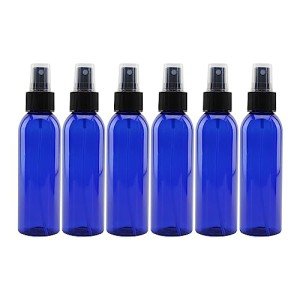 Cobalt Blue Refillable Spray Bottles 6-Pack