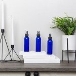 Cobalt Blue Refillable Spray Bottles 6-Pack
