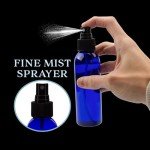 Cobalt Blue Refillable Spray Bottles 6-Pack
