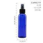 Cobalt Blue Refillable Spray Bottles 6-Pack