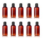 24 Pack of 4 oz Amber Squeeze Bottles