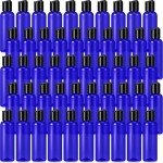 50pcs 4oz Travel Bottles with Flip Top Caps