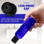 50pcs 4oz Travel Bottles with Flip Top Caps