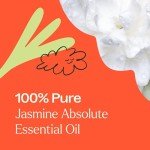 100% pure Jasmine Absolute Essential Oil, Natural Aromatherapy
