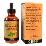 Organic Peppermint Essential Oil 4 oz for DIY